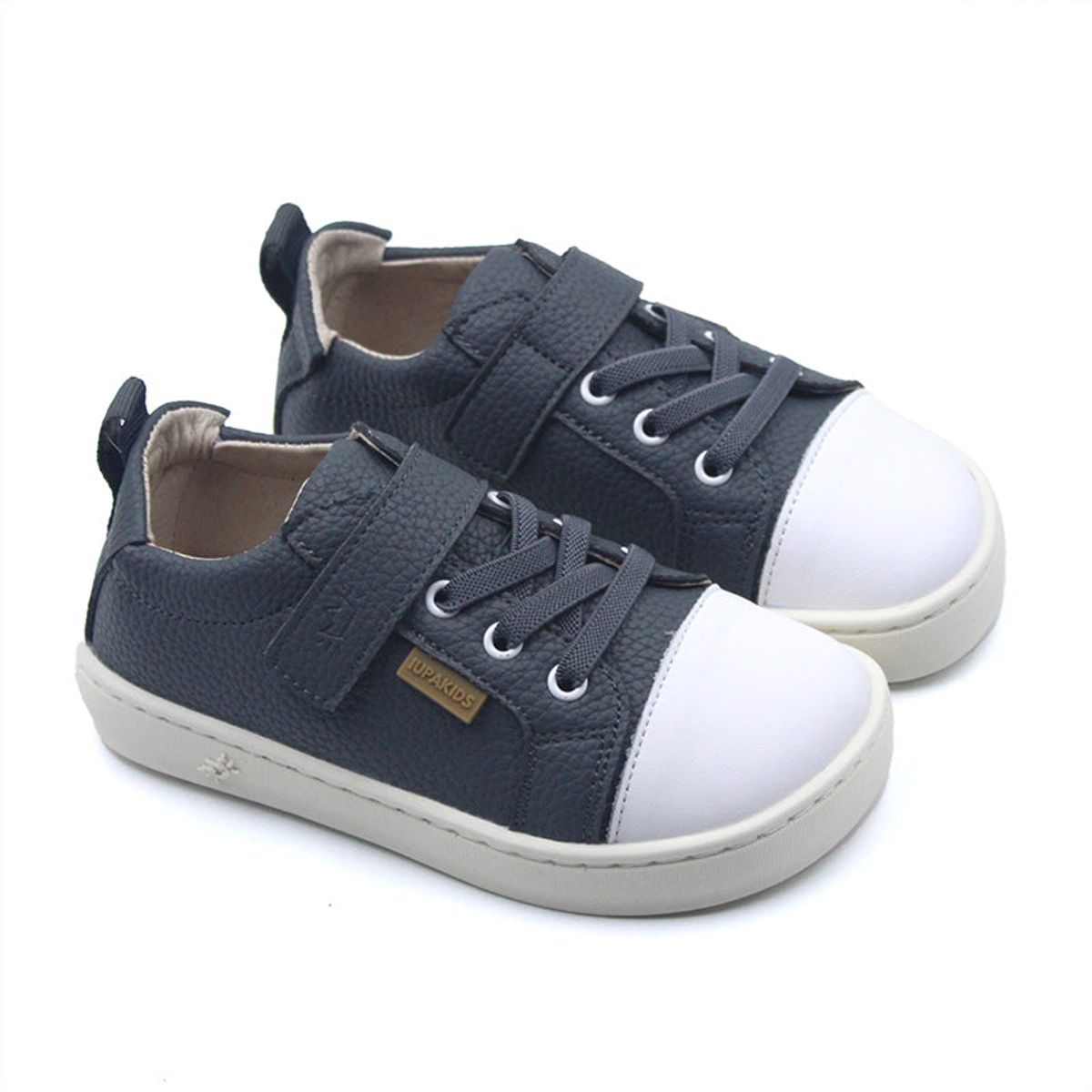 IUPAKIDS - Zapatilla Infantil Ergonónica San Francisco Gris Iupakids