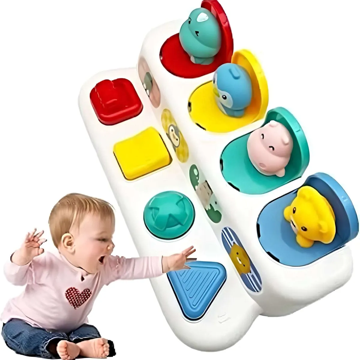 GENERICO - JUGUETE EDUCATIVO INTERACTIVO DE DESARROLLO COLORIDO PARA NIÑOS Y NIÑAS