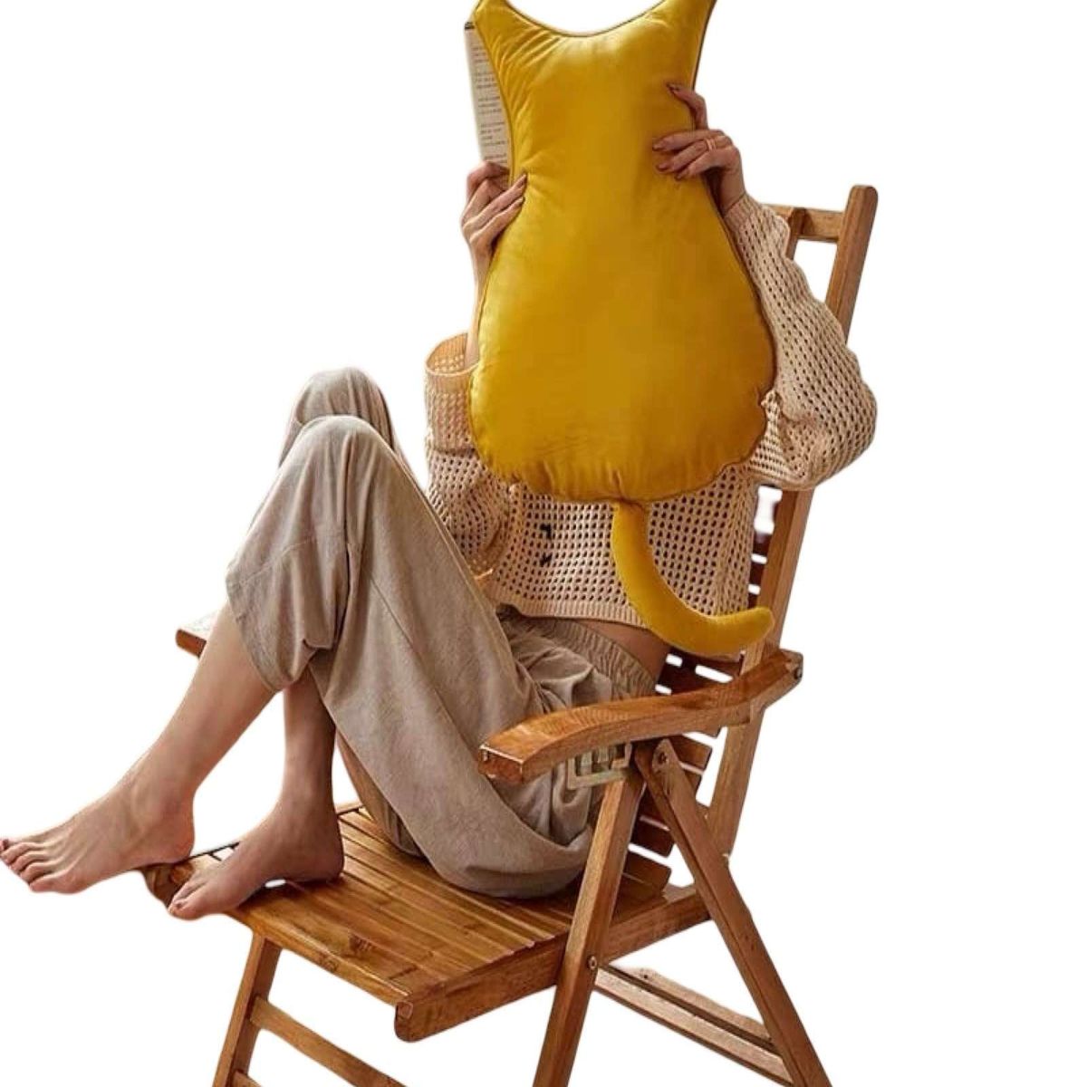 GENERICO - PACK DE 2 COJIN DE GATO EXTRA SUAVE PARA DECORAR O APEGO PARA NIÑOS