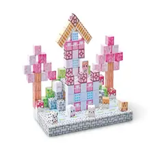 MINECRAFT - Juguete Cubo Magnetico 193 piezas diseño Mine-cratf Niña