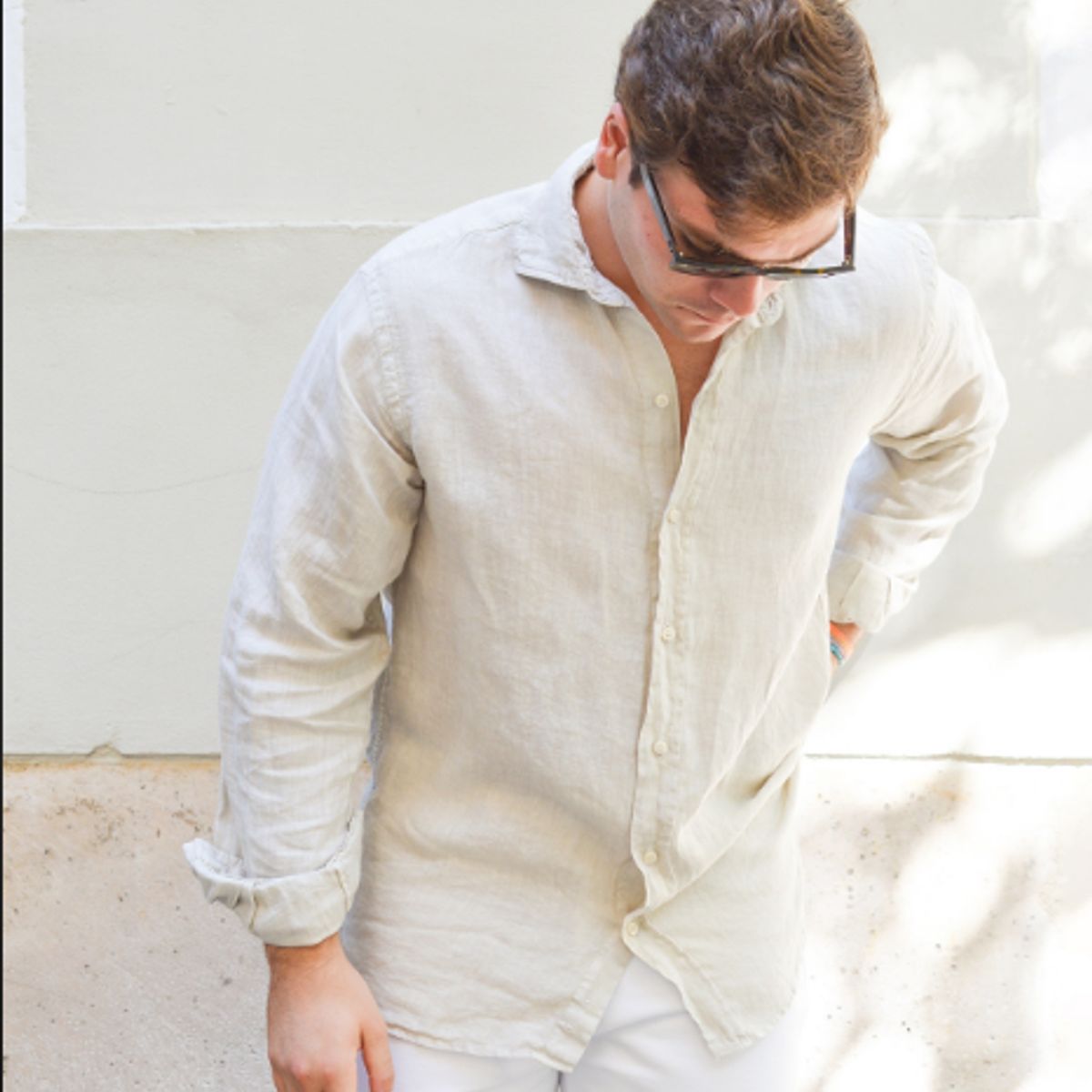 XPRESS RECHARGE - Camisa lino de alta calidad