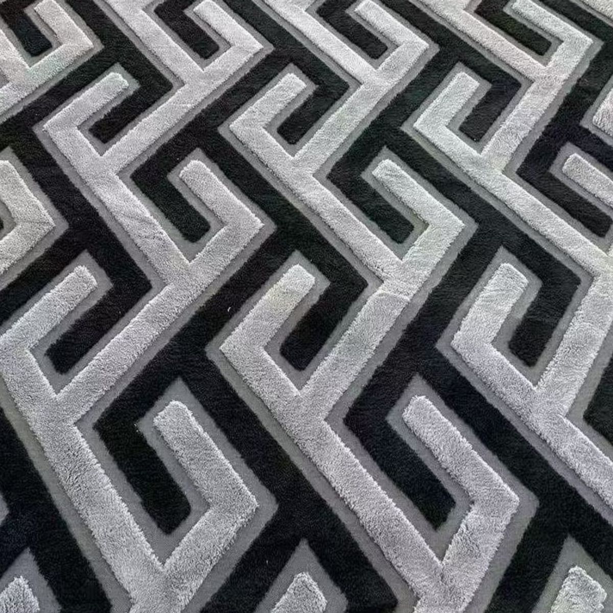 GENERICO - ALFOMBRAS DE ALGODON DE JACQUARDS GRUESAS DE LUJO