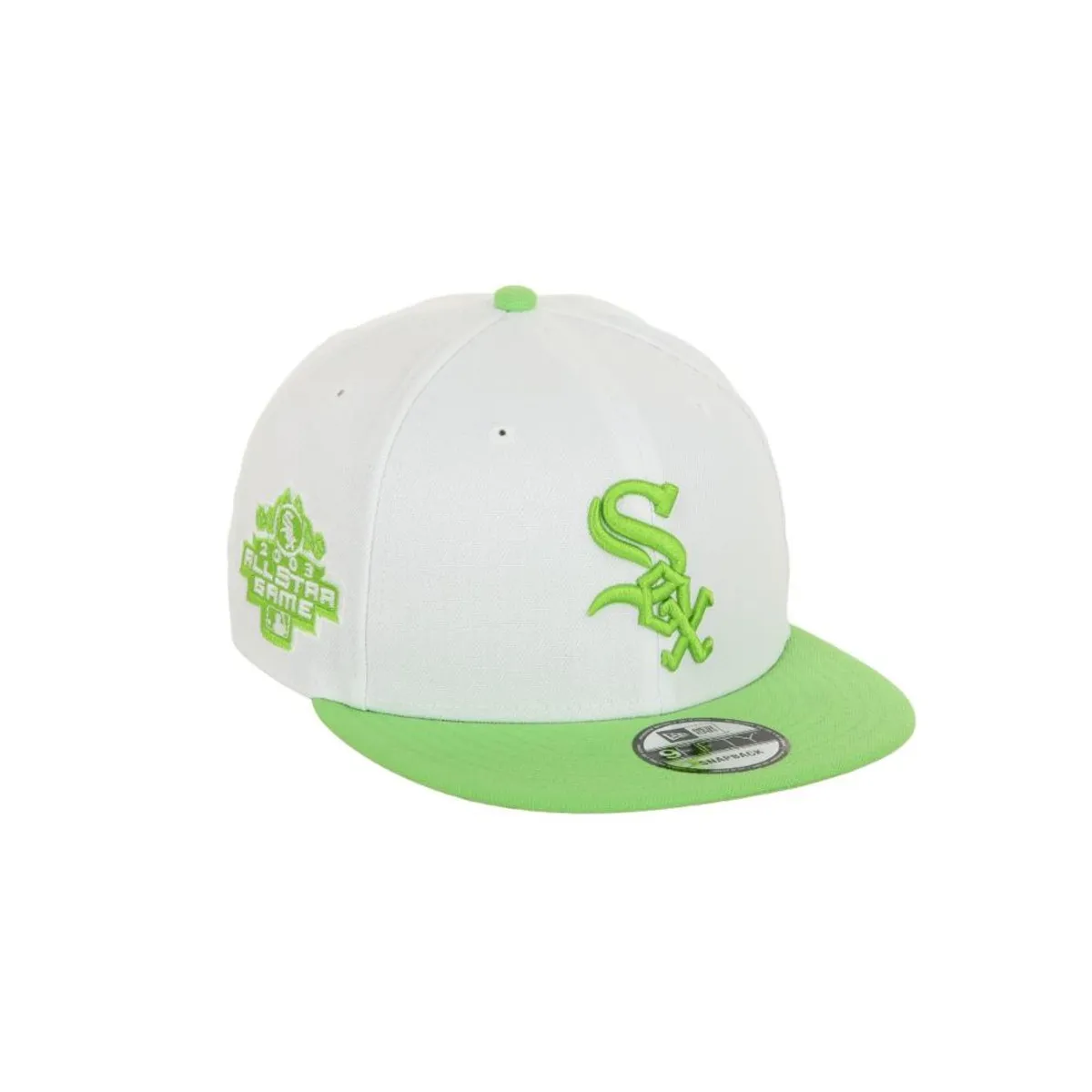 NEW ERA - Jockey Snapback New Era Chicago White Sox MLB Patch White 9FIFTY