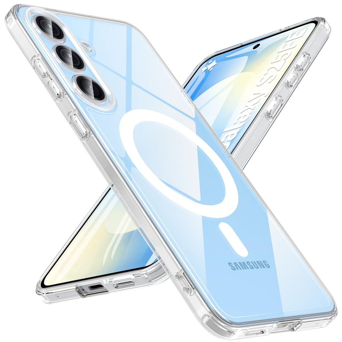 GENERICO - Carcasa Transparente Con Magsafe Para Samsung S25 FE