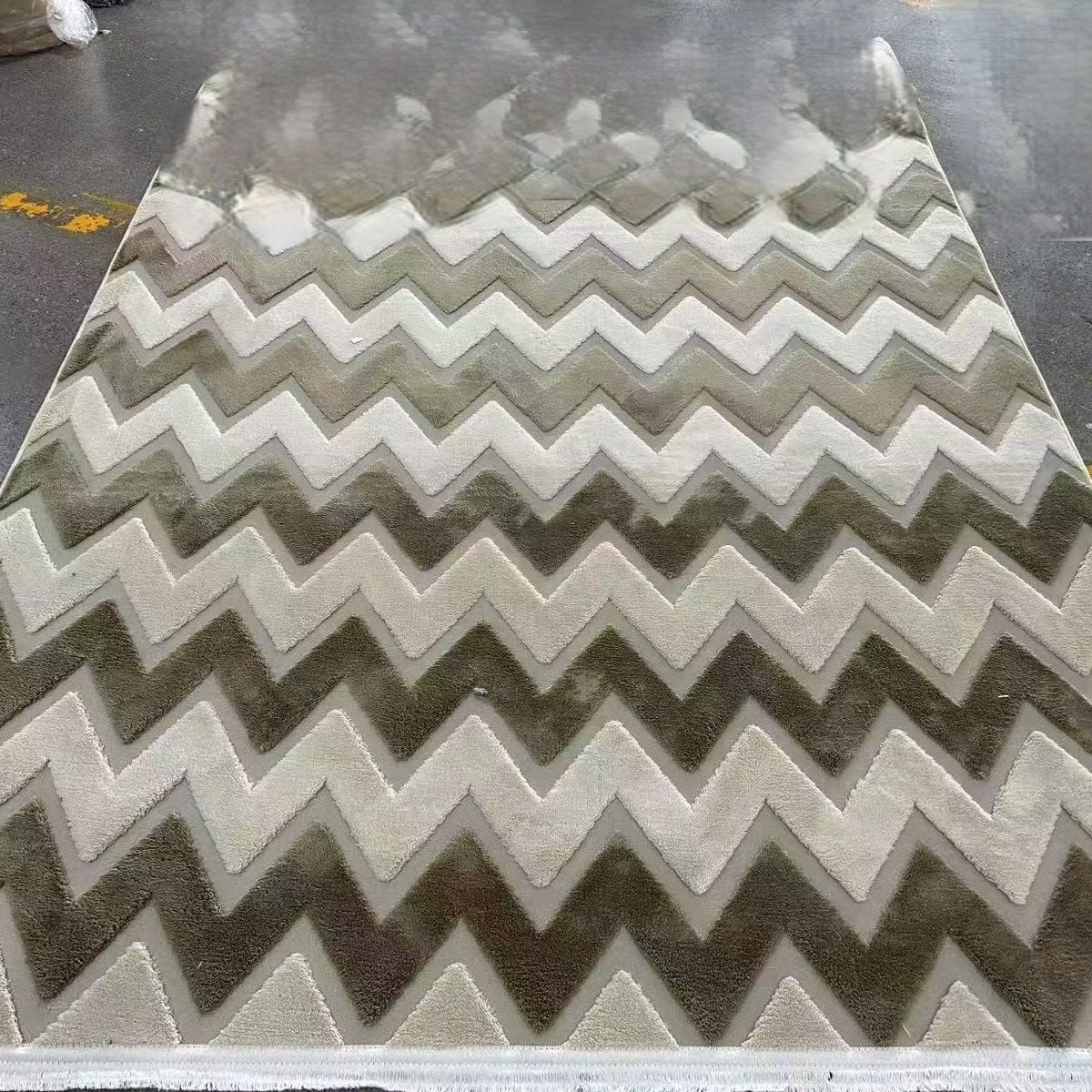 GENERICO - ALFOMBRAS DE ALGODON DE JACQUARDS GRUESAS DE LUJO