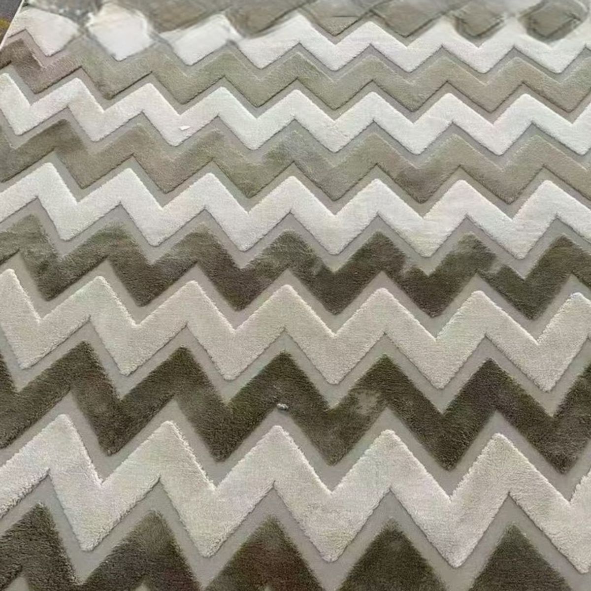 GENERICO - ALFOMBRAS DE ALGODON DE JACQUARDS GRUESAS DE LUJO