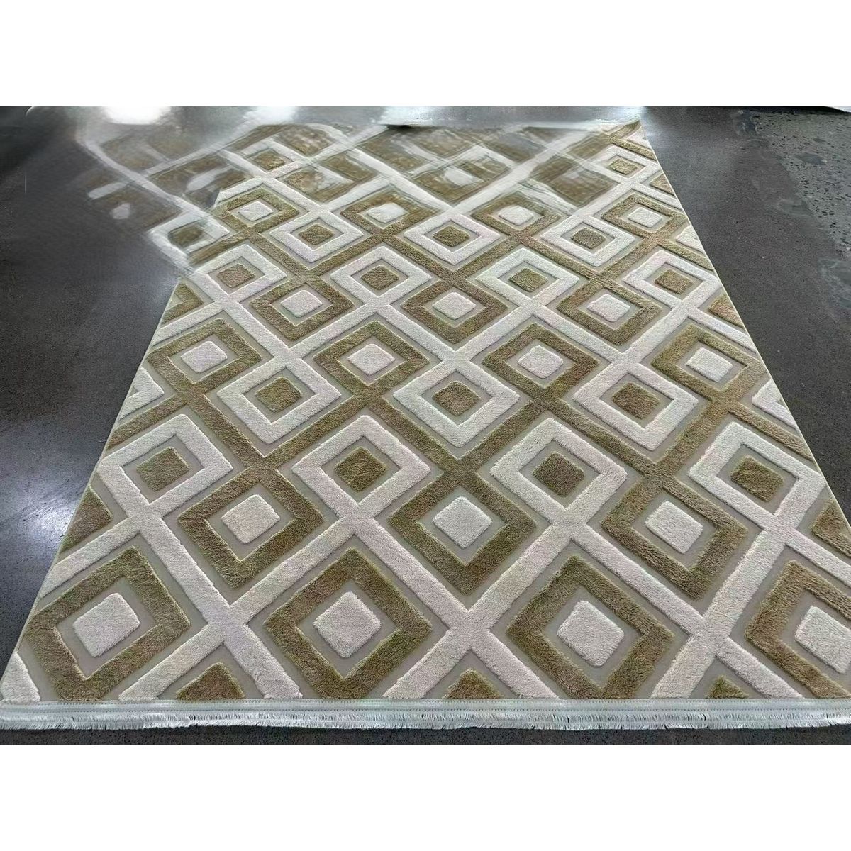 GENERICO - ALFOMBRAS DE ALGODON DE JACQUARDS GRUESAS DE LUJO
