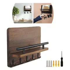 KINDA NICE - Estantería De Pared Para Salón Estantería De Madera