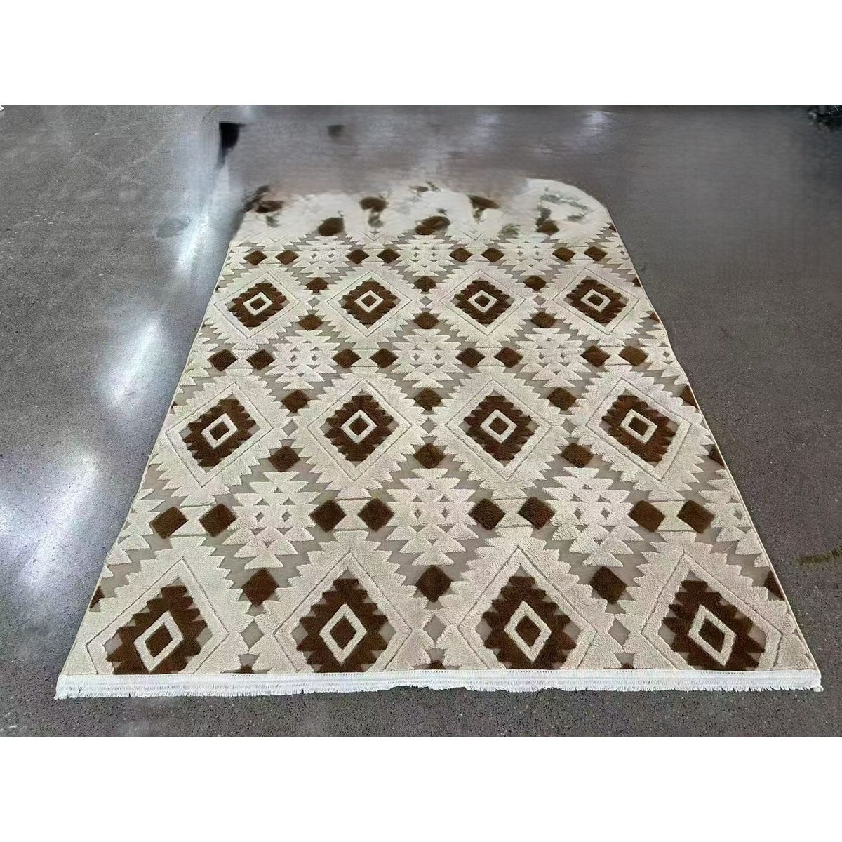 GENERICO - ALFOMBRAS DE ALGODON DE JACQUARDS GRUESAS DE LUJO