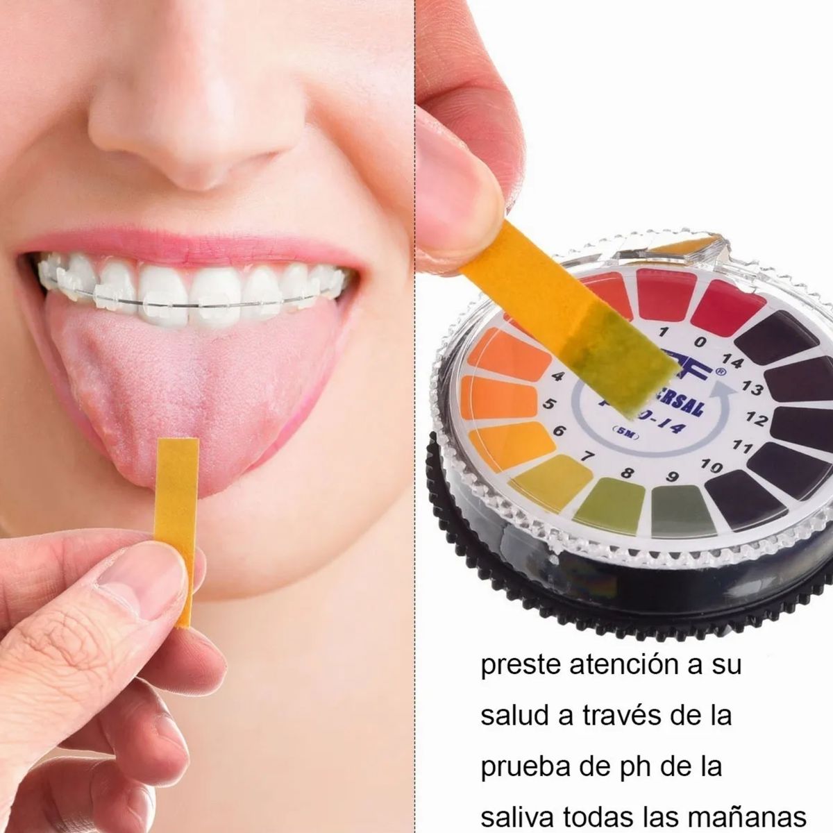 KINDA NICE - Cinta Métrica Papel De Prueba Ácido-base 0-14ph