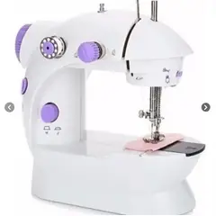 GENERICO - Máquina De Coser Portátil Con Pedal Eléctrica Color Blanco