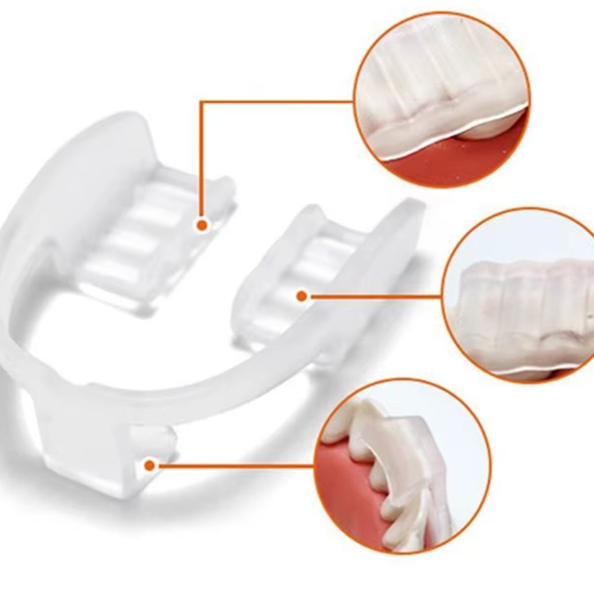 GENERICO - Placa Anti Bruxismo Ronquido Apnea para Dormir Mejor Tolerable