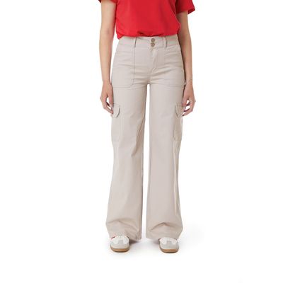 Imagen 2 del producto Pantalón Palazzo Tiro Medio Mujer