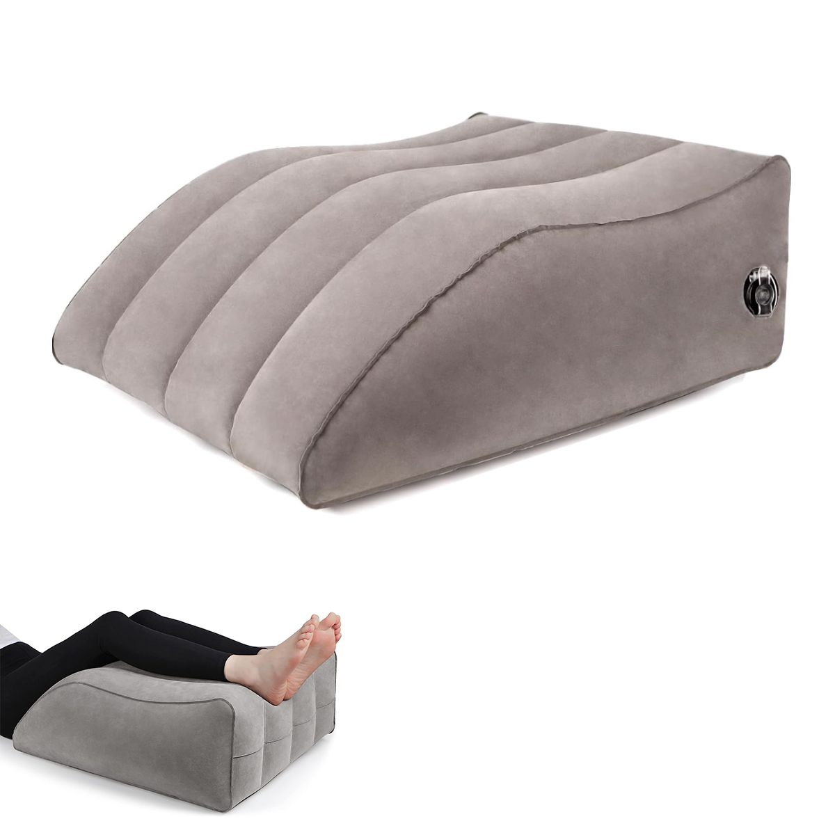 KINDA NICE - Almohadillas Relajantes Almohada De Cuña De Pierna Para Aliv Pvc
