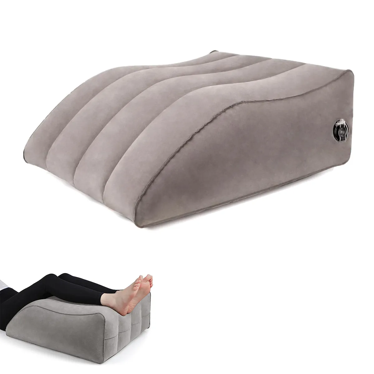 KINDA NICE - Almohadillas Relajantes Almohada De Cuña De Pierna Para Aliv Pvc
