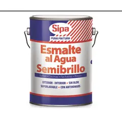 SOQUINA - ESMALTE AL AGUA PAJARITO COLOR AMARILLO MEDITERRANEO GL