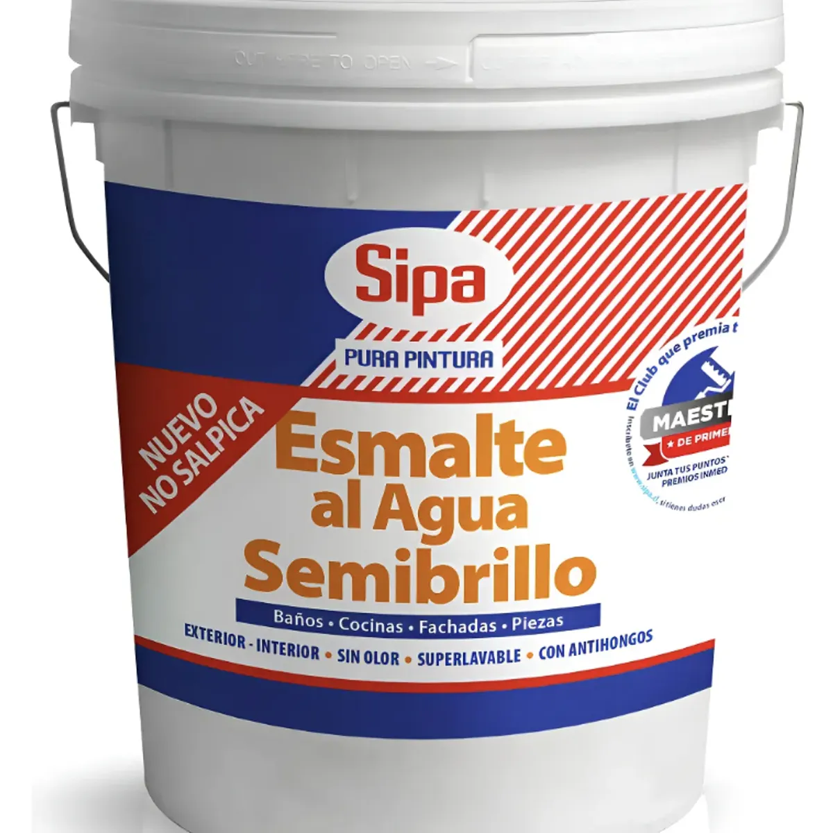 SIPA - ESM AL AGUA SEMIBRILLO B W NORMAL GL SIPA