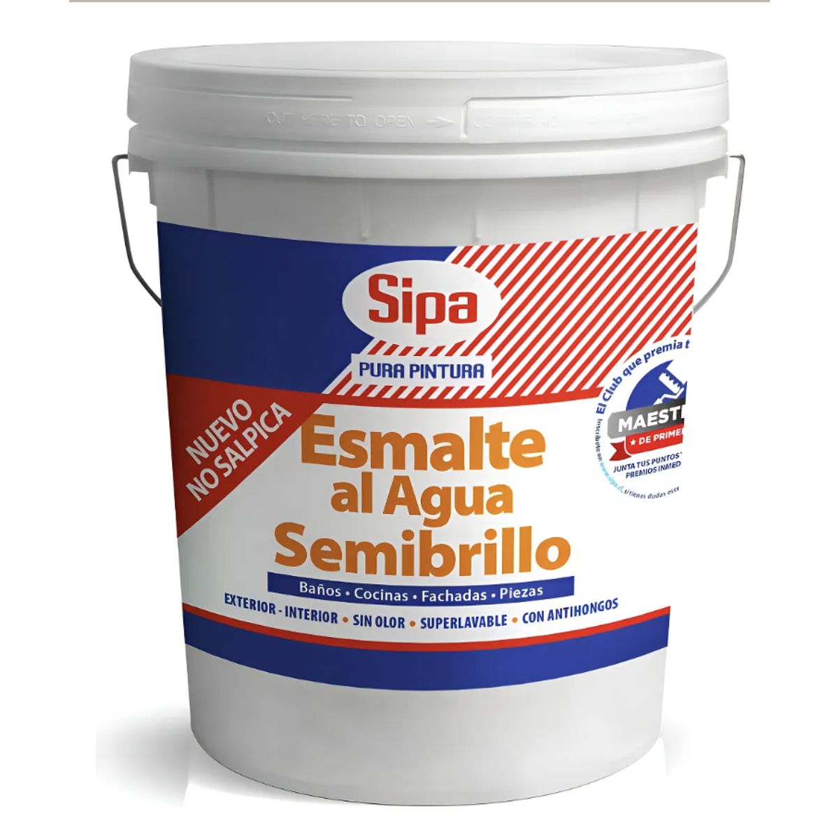 SIPA - ESM AL AGUA SEMIBRILLO B W NORMAL GL SIPA