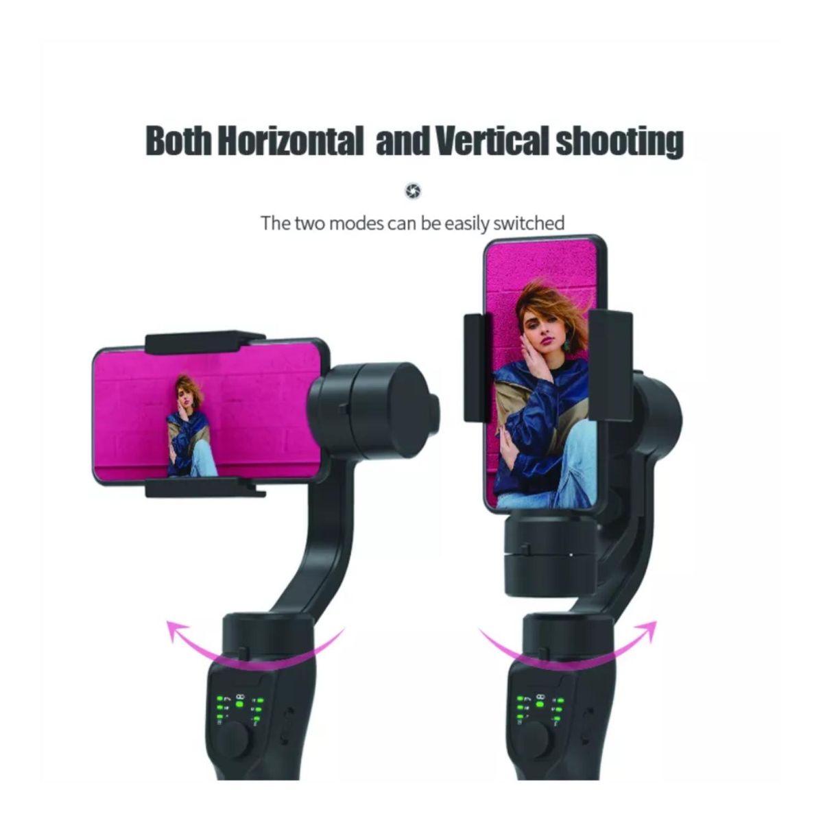 GENERICO - Gimbal Estabilizador Selfie Stick Bluetooth Para Celular