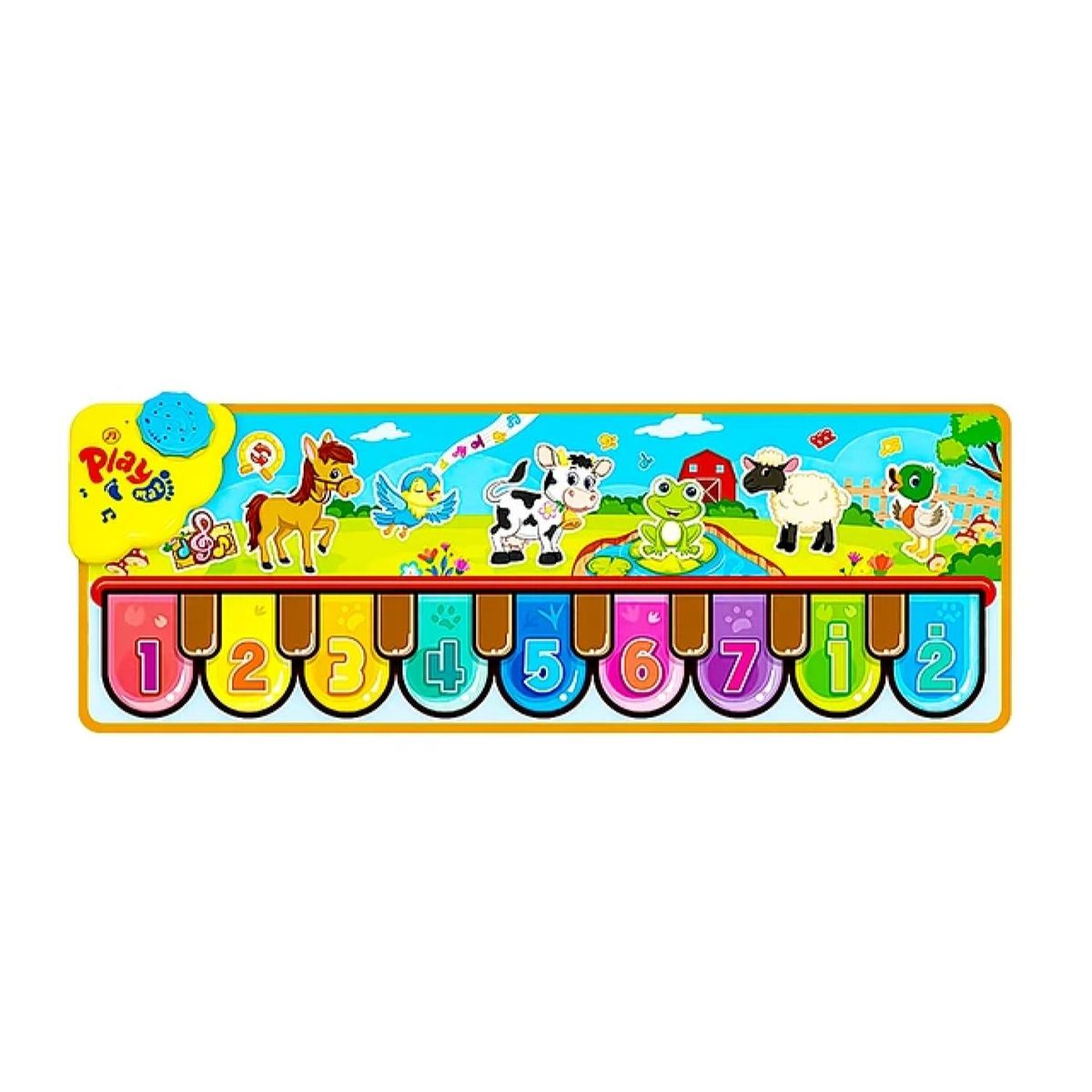 GENERICO - Juguete Alfombra Musical Piano 85x30cm Divertido Infantil