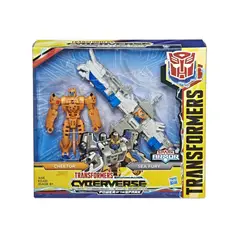 HASBRO - Juguete Figura Cheetor 3 En 1 Transformers 13cm Cyberverse