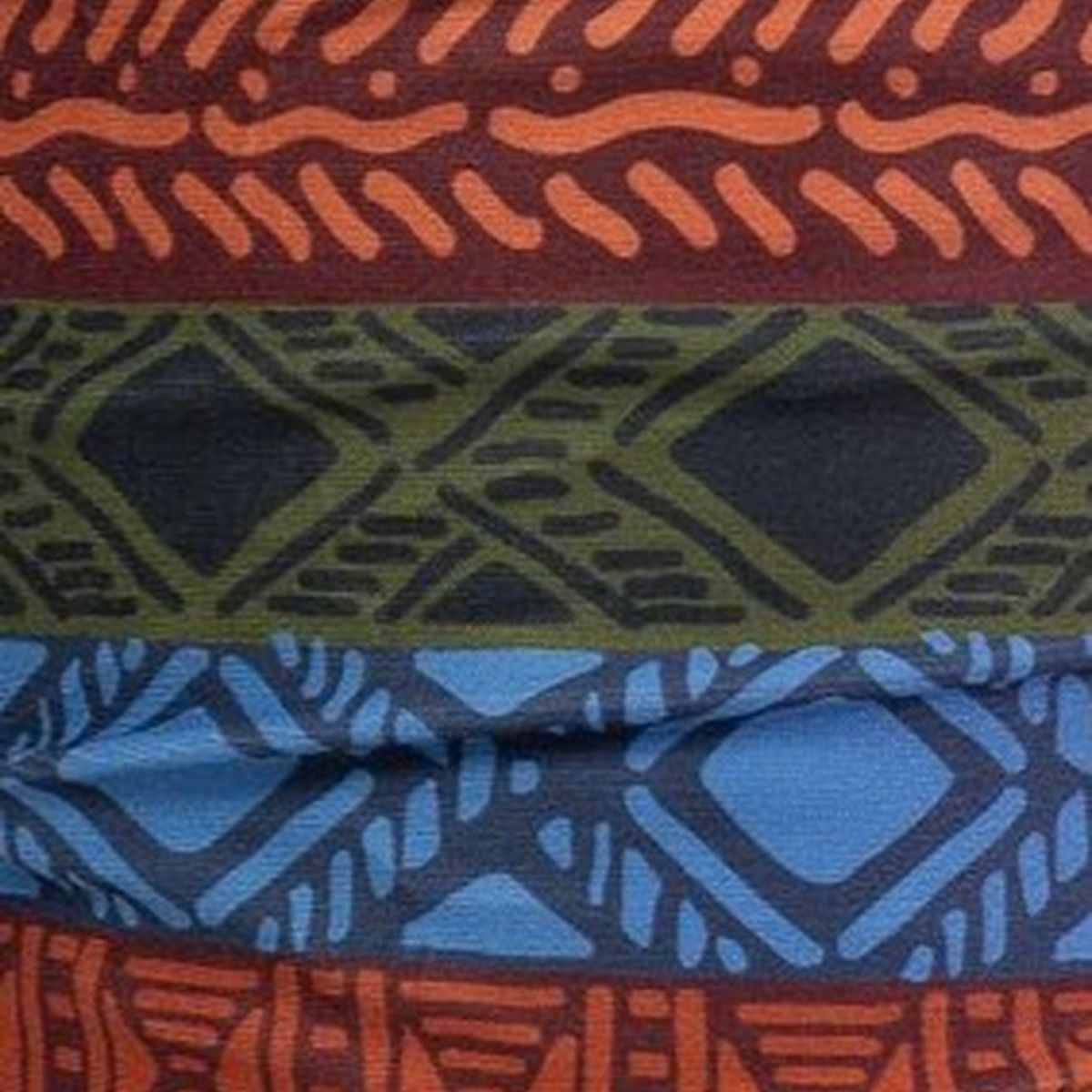ANDESGEAR - Cuello Unisex Printed 4Ways Café Andesgear