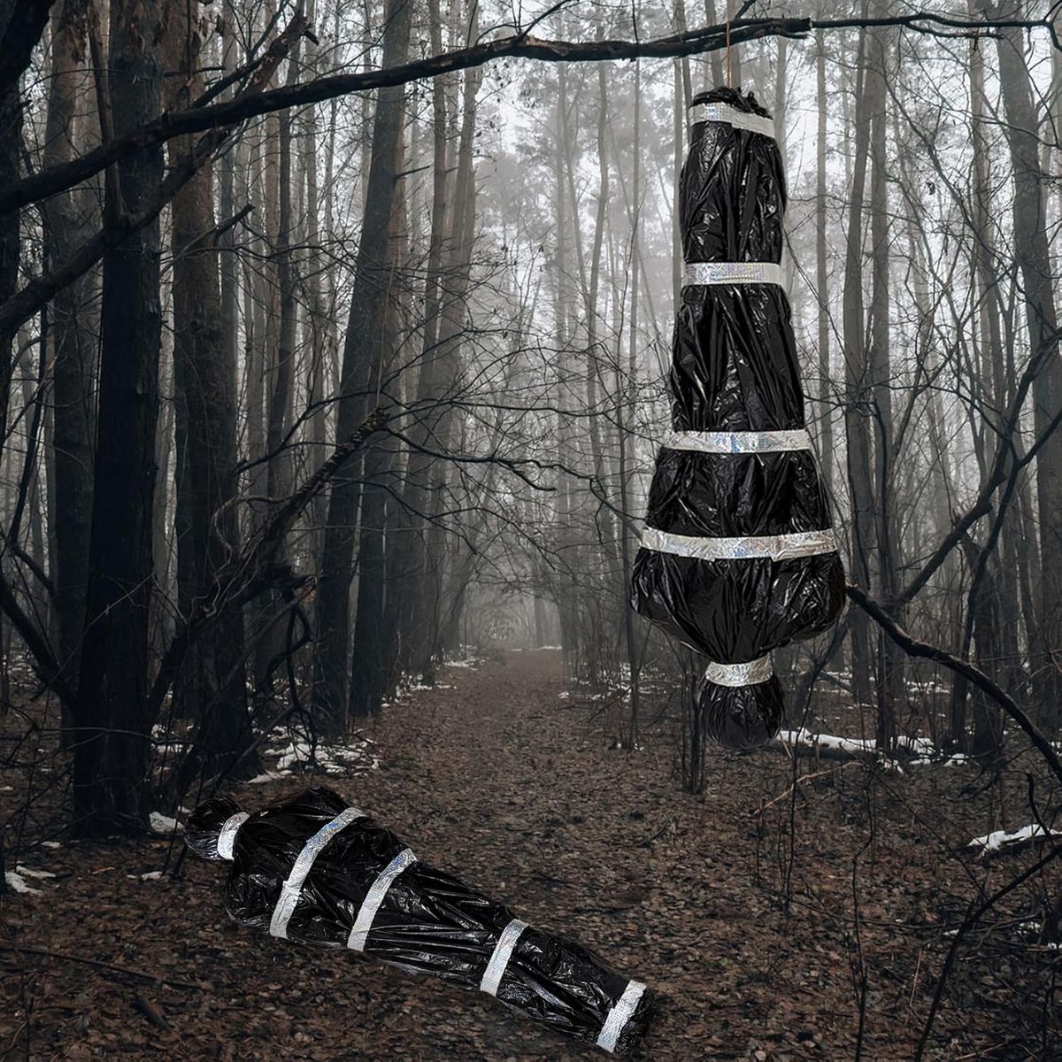 KUANGYE - Hanging Corpse Dead Victim Props Halloween Decorations