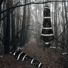 KUANGYE - Hanging Corpse Dead Victim Props Halloween Decorations