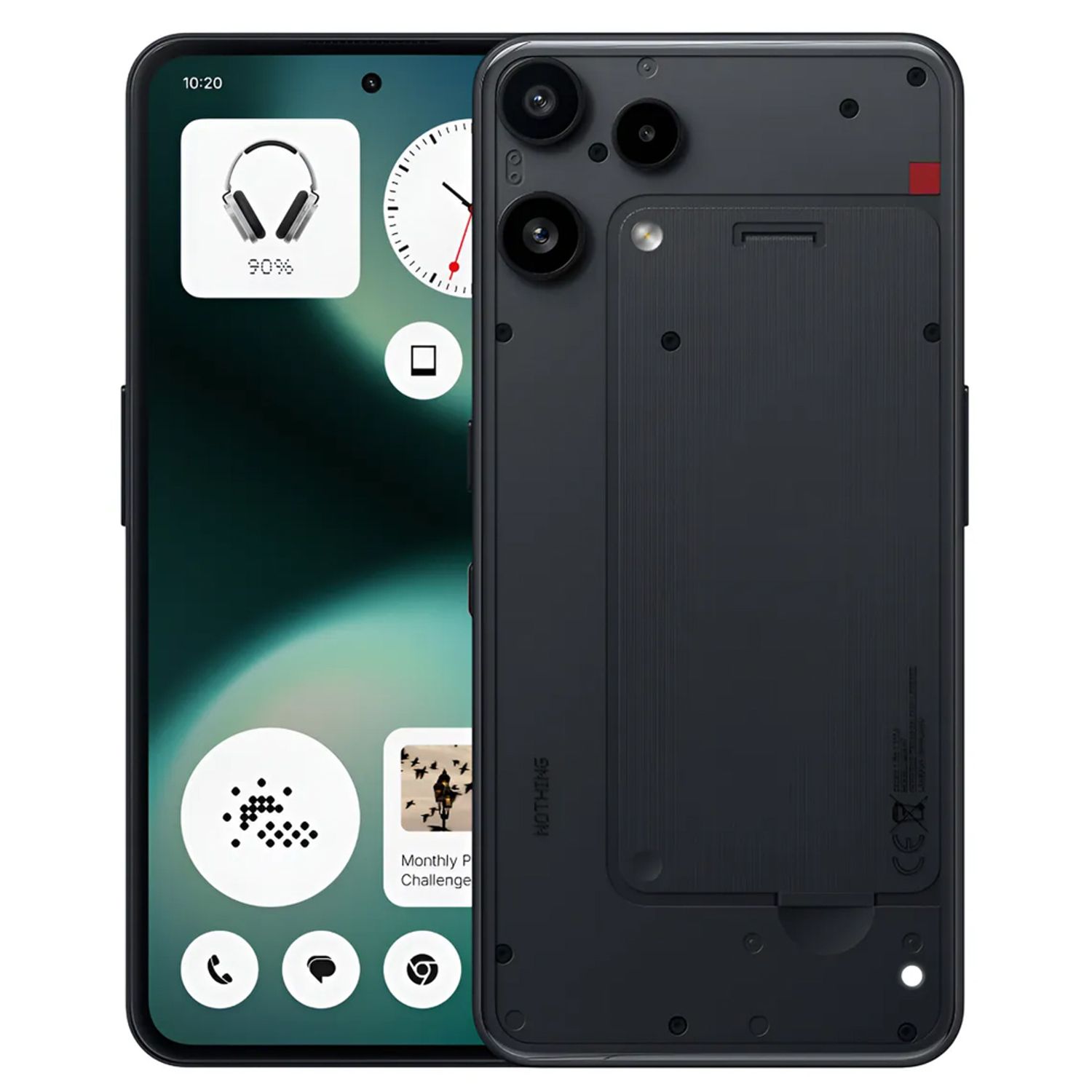 NOTHING Teléfono Nothing Phone 3a Lite 5G 8GB 128GB - Negro A001T