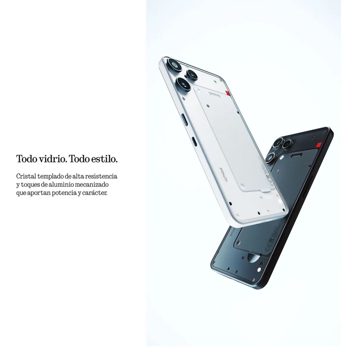 NOTHING - Teléfono Nothing Phone 3a Lite 5G 8GB 128GB - Negro A001T