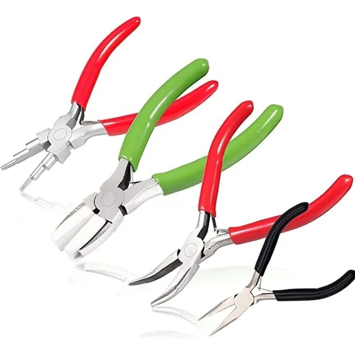 KUANGYE - Set 4 Alicates Pinzas Artesanales Para Bisutería Joyería