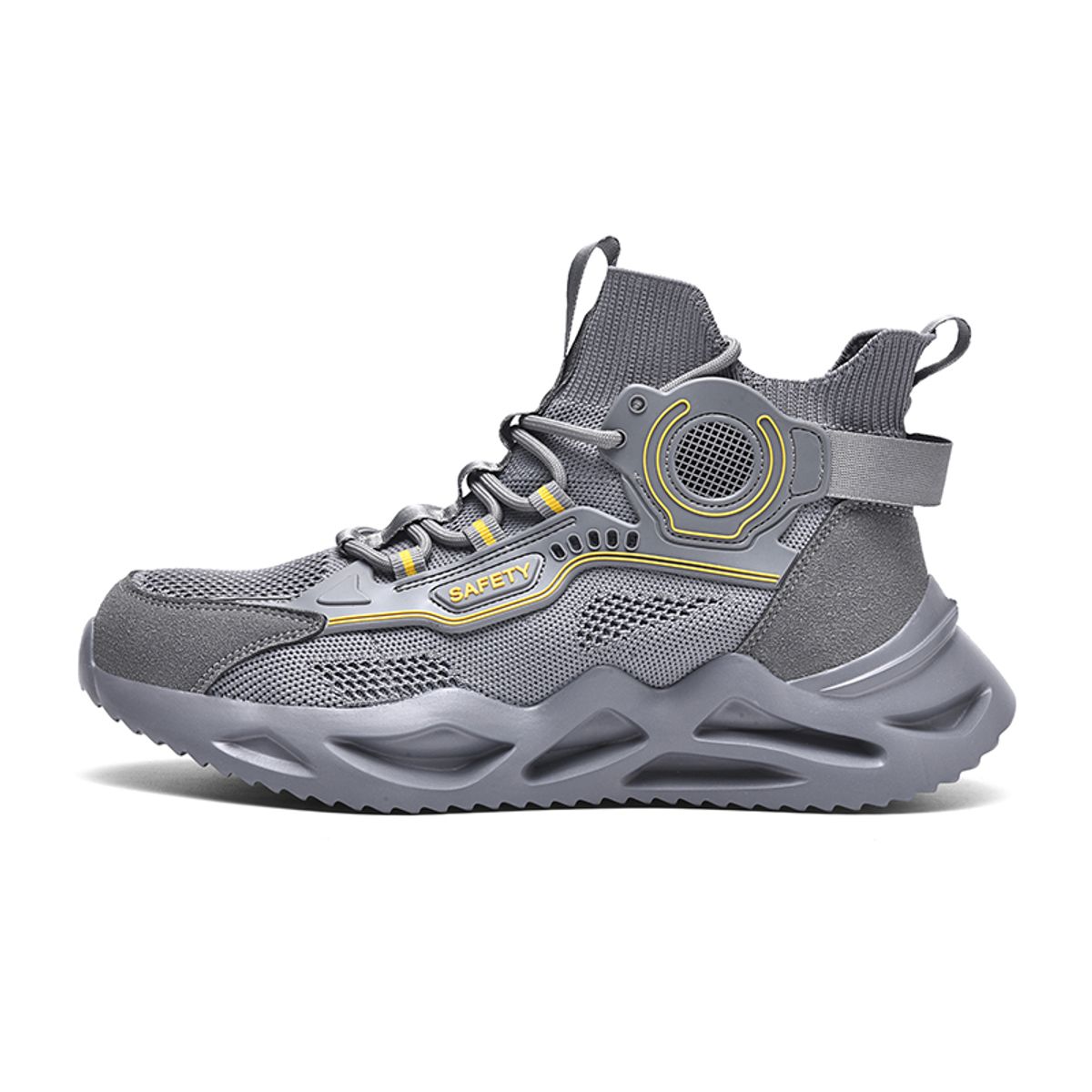 SHANDIAN - Zapatos Seguridad Hombre  Negro