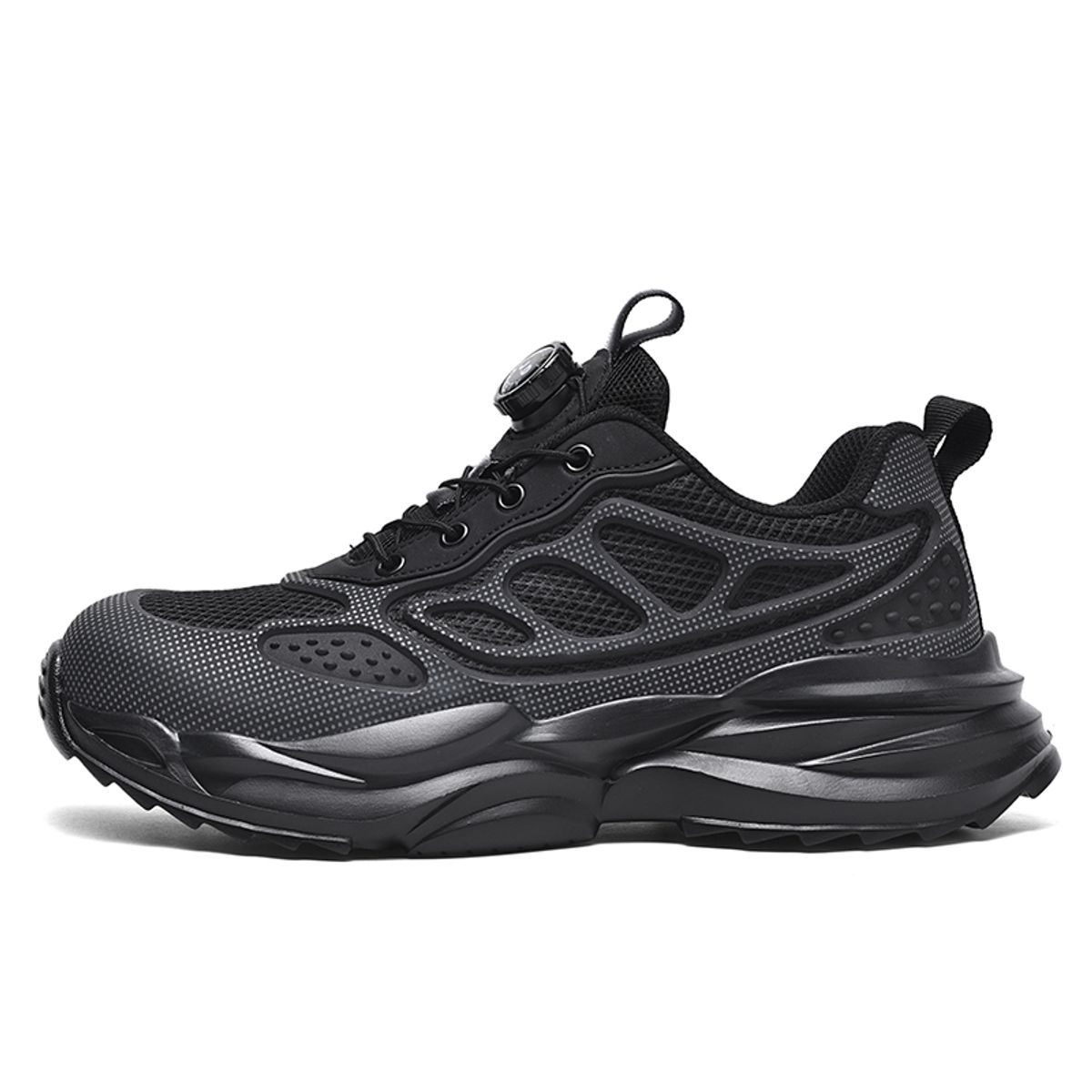 SHANDIAN - Zapatos Seguridad Hombre  Negro