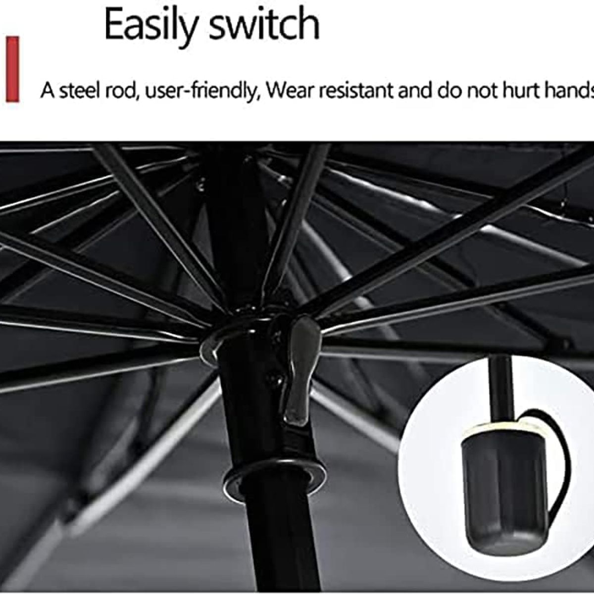 YOMYM - Parasol Para Coche - Titanio Plata Grande