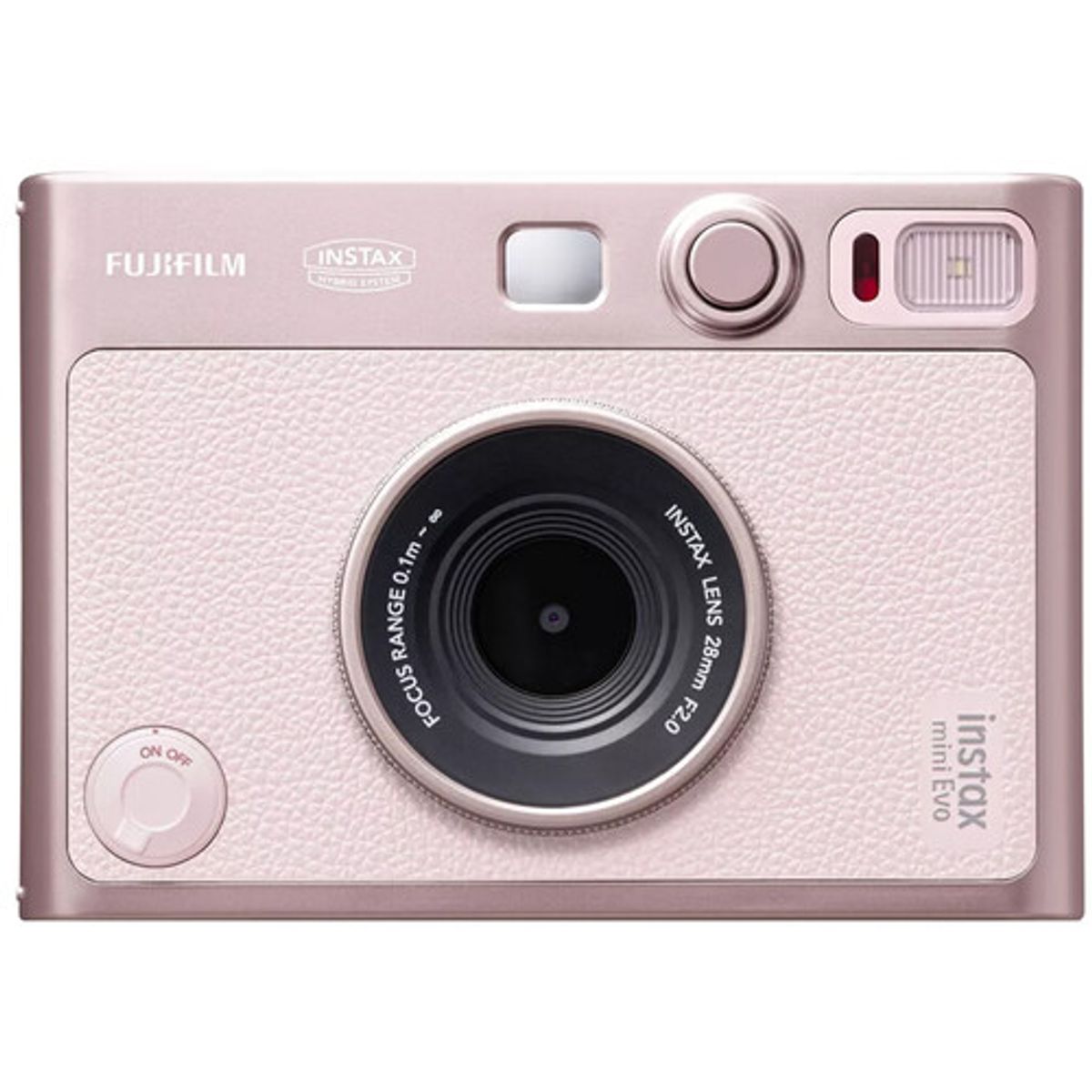 FUJIFILM - Fujifilm Instax Mini EVO Cámara instantánea - Rosa USB-C