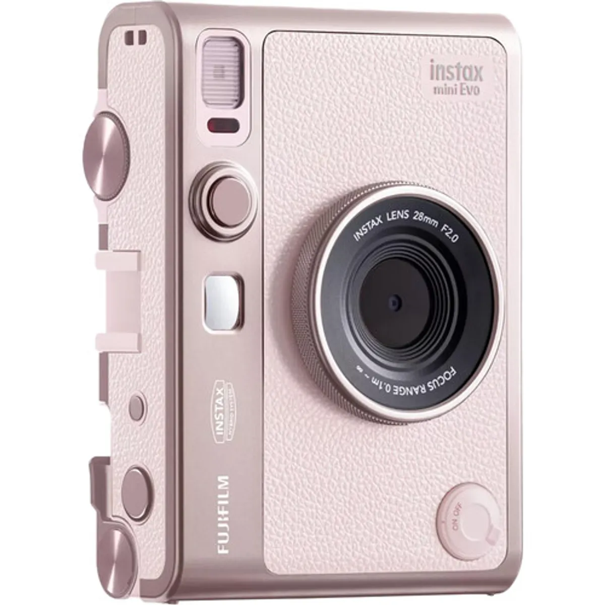 FUJIFILM - Fujifilm Instax Mini EVO Cámara instantánea - Rosa USB-C