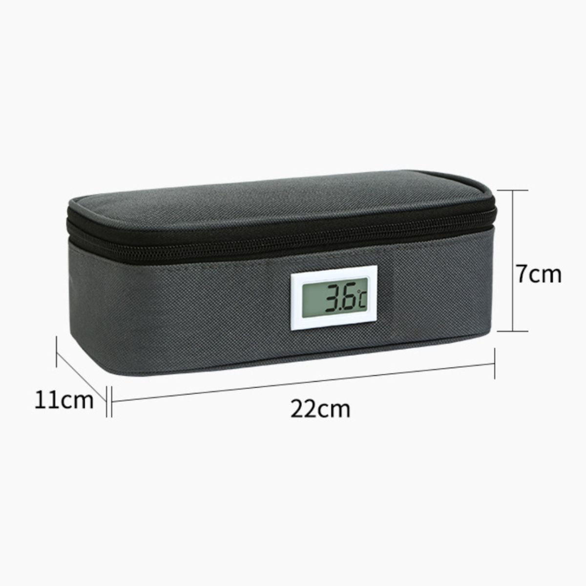 ATURE - Para Insulina Con Termómetro Y Bolsas De Hielo Aislantes