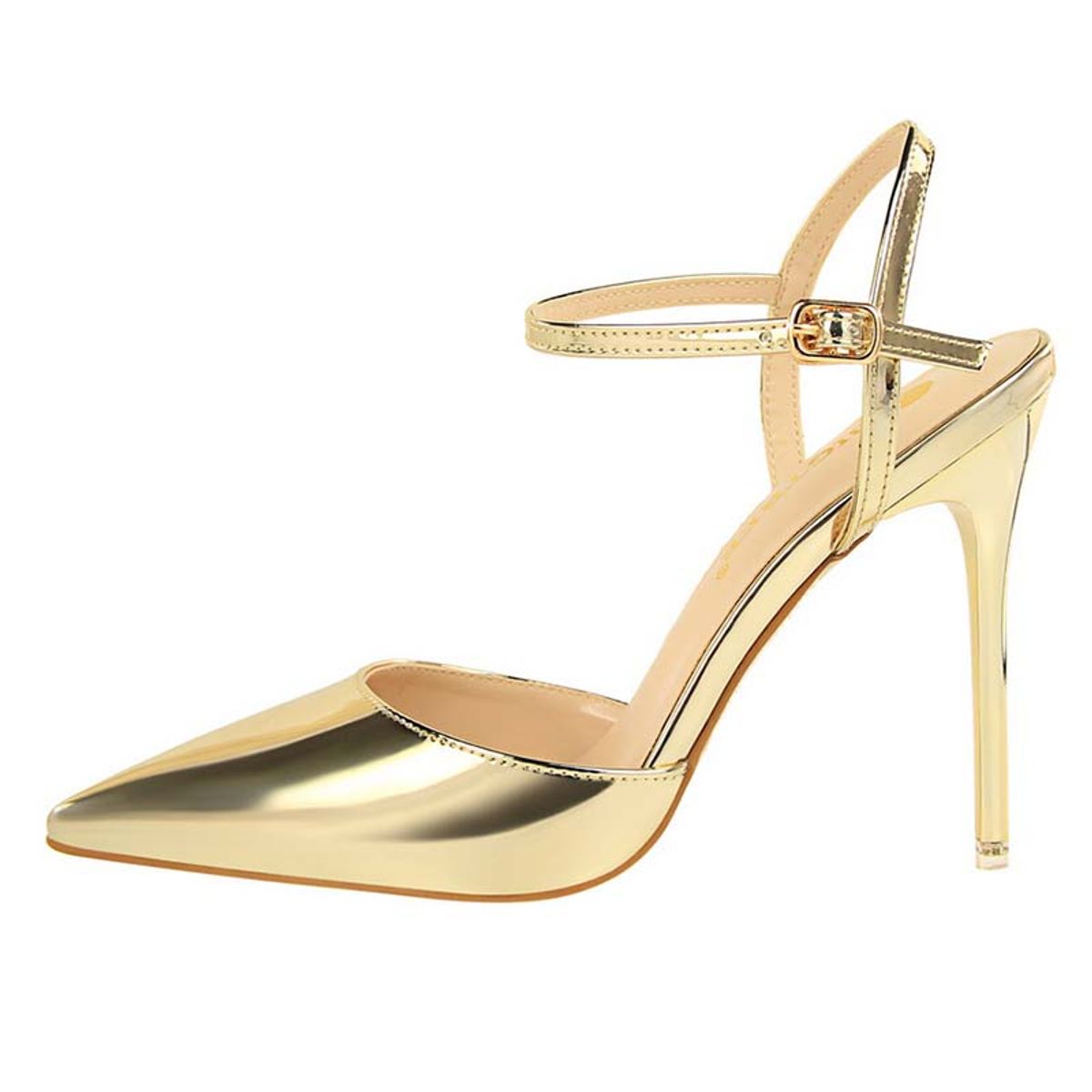 SHANDIAN - Zapato Formal Mujer  Plateado