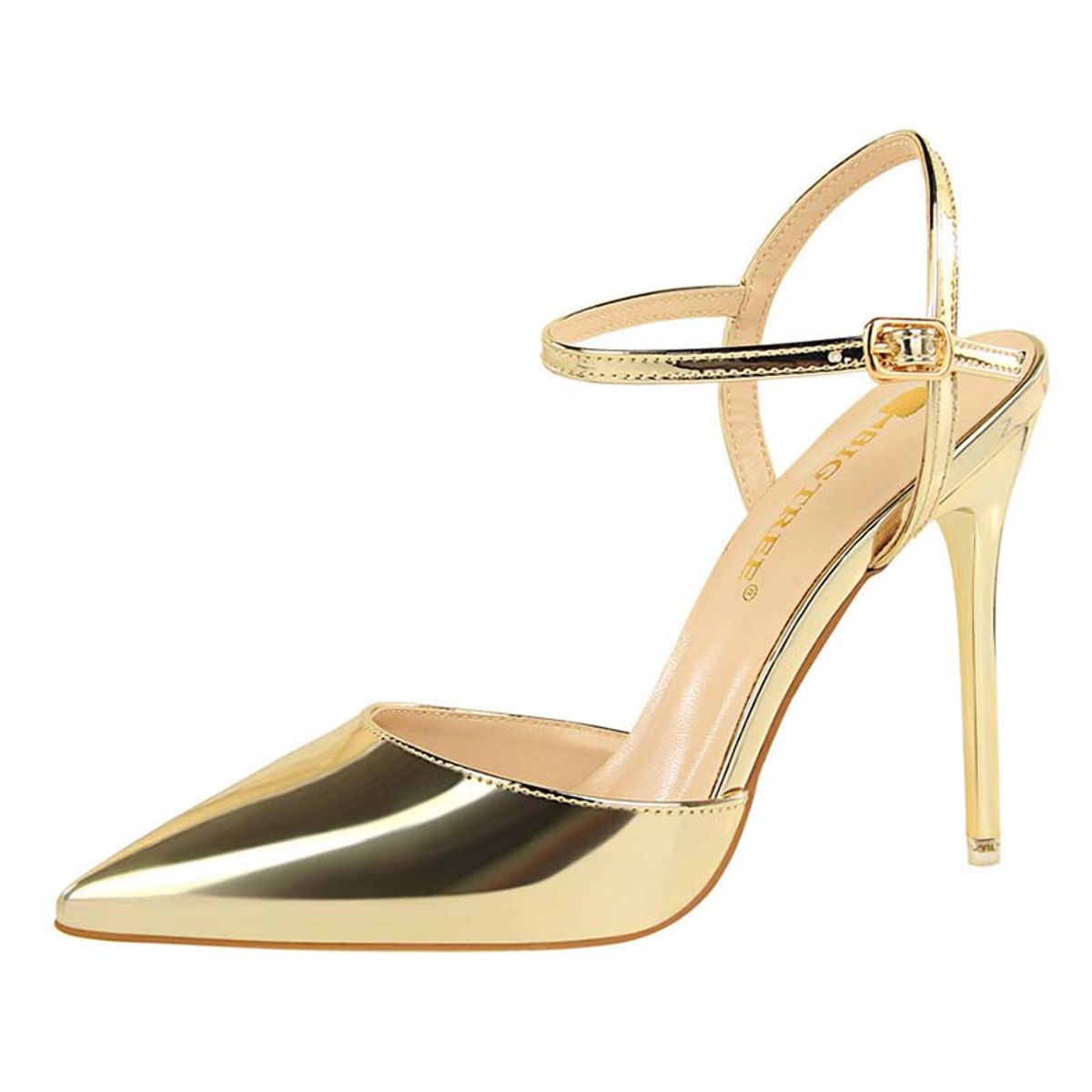 SHANDIAN - Zapato Formal Mujer  Plateado