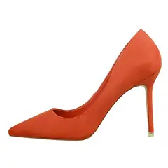 SHANDIAN - Zapato Formal Mujer Amarillo