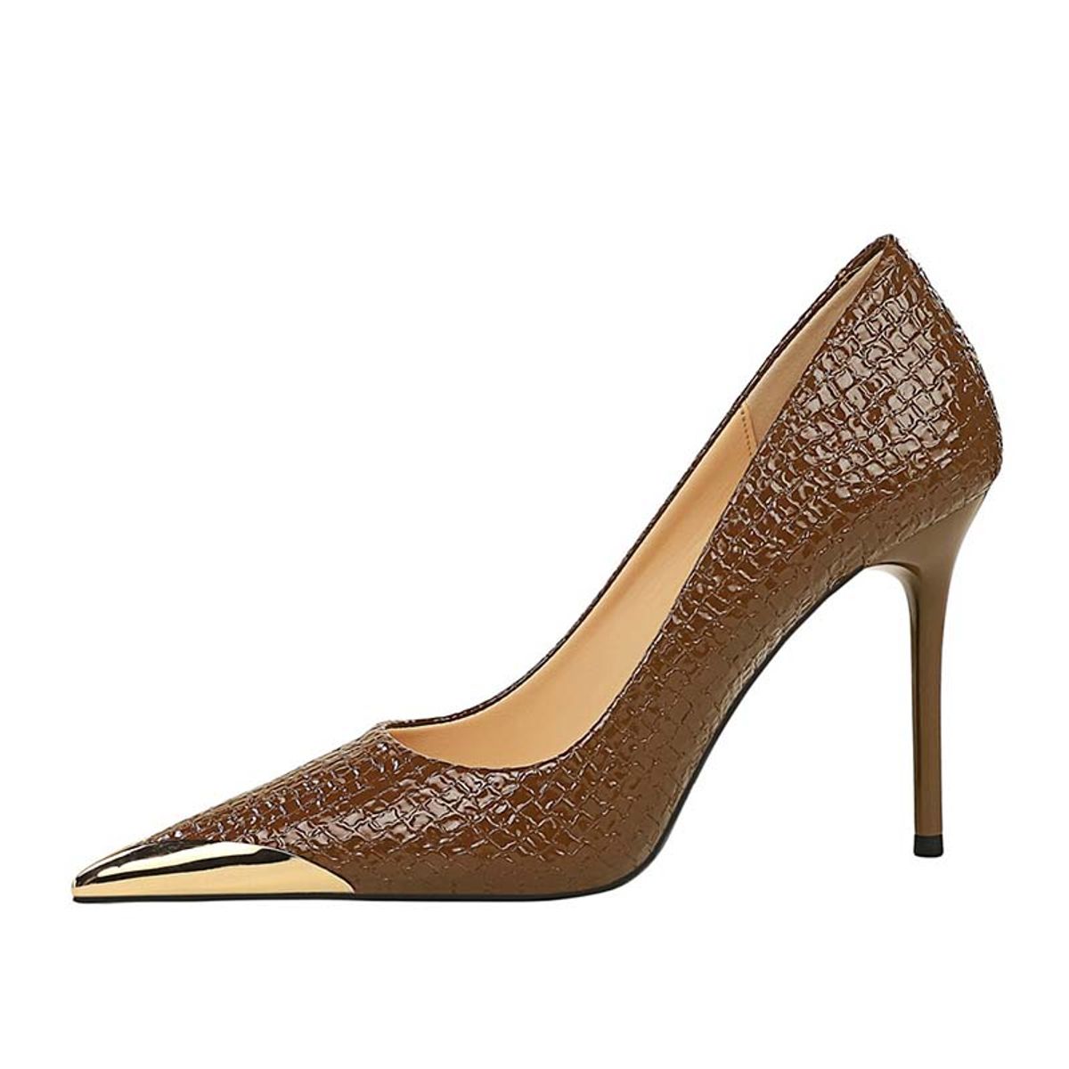 SHANDIAN - Zapato Formal Mujer  Blanco