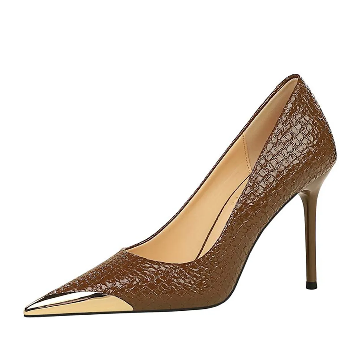 SHANDIAN - Zapato Formal Mujer  Blanco