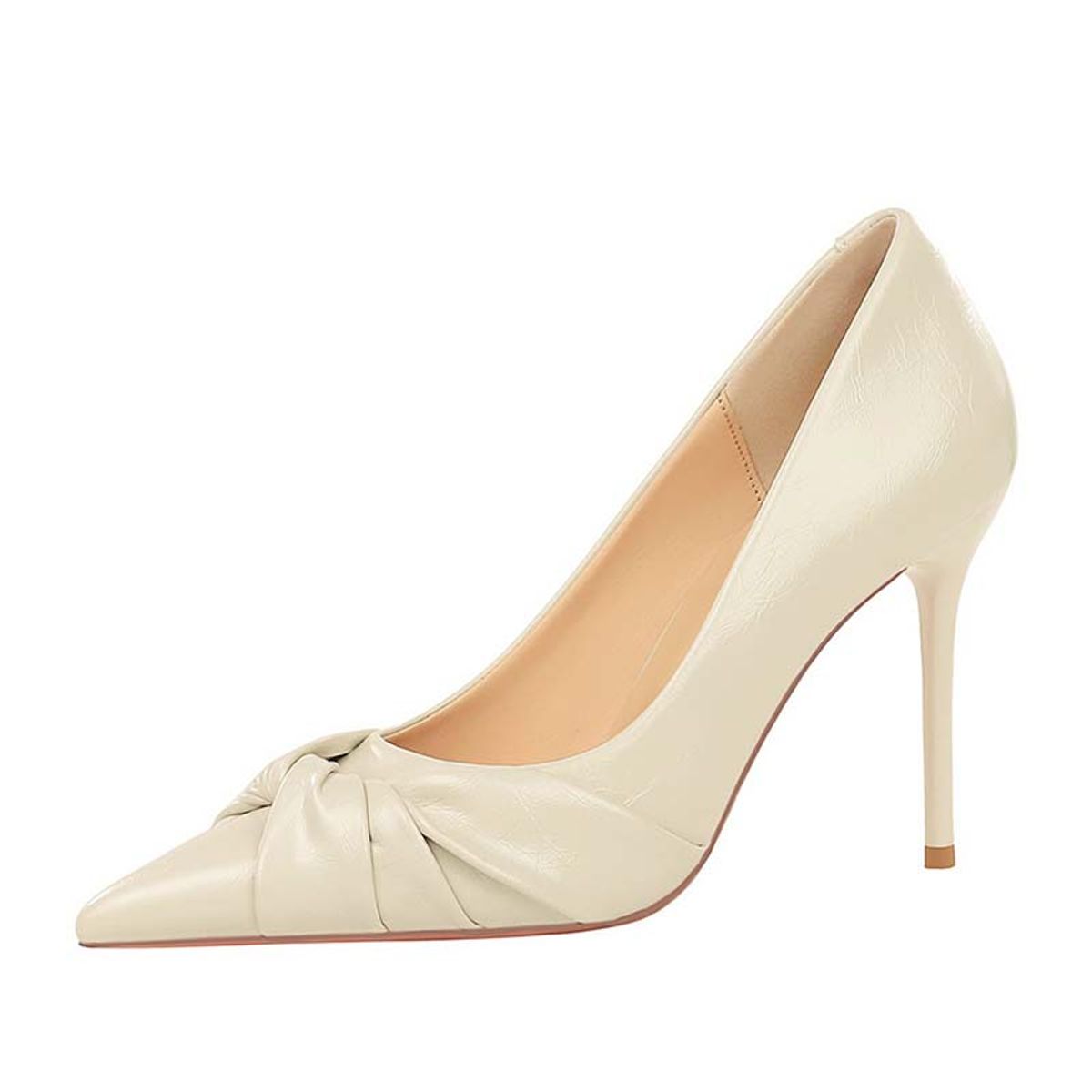 SHANDIAN - Zapato Formal Mujer  Beige