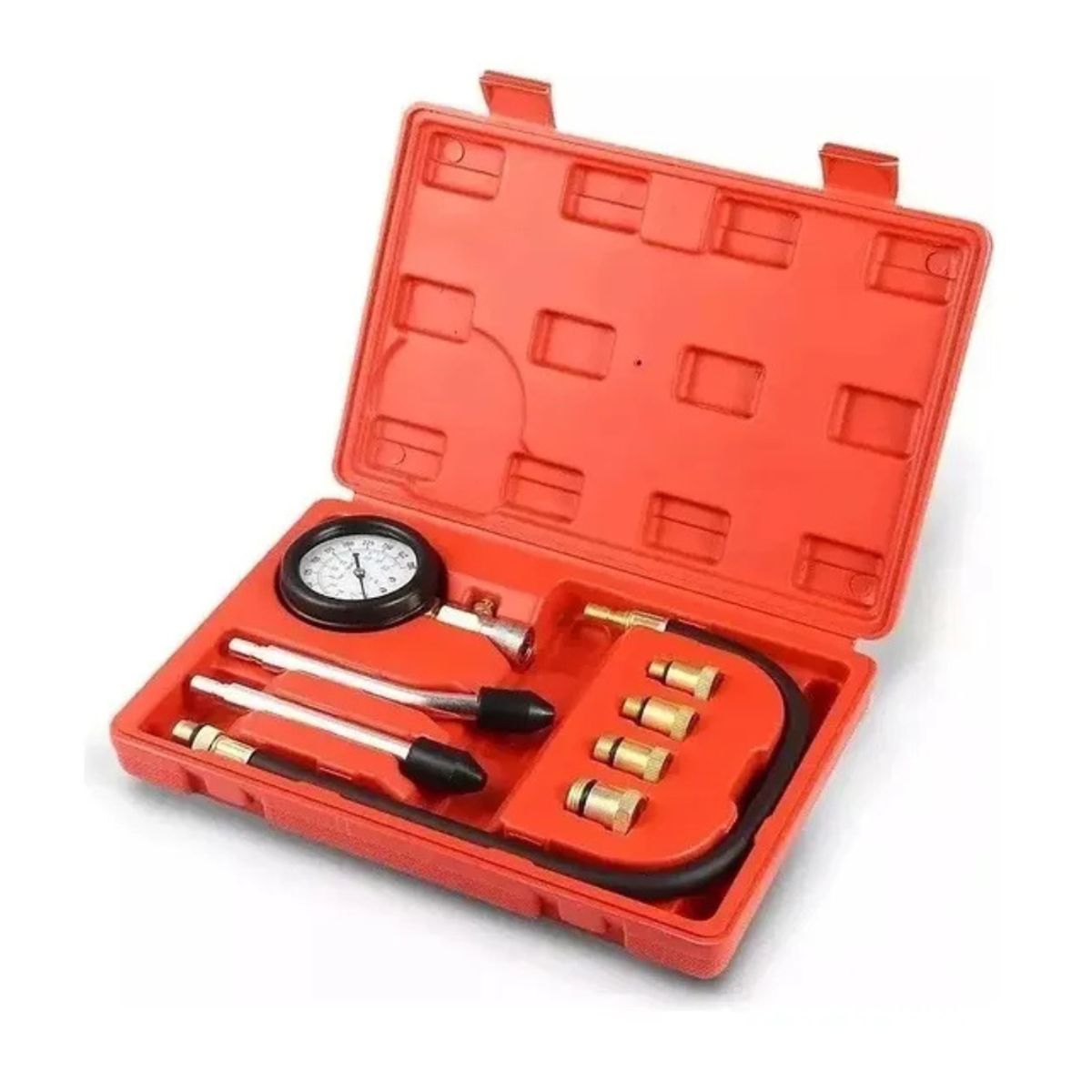 GENERICO - Medidor De Compresión Cilindros Compresimetro Para Moto Auto