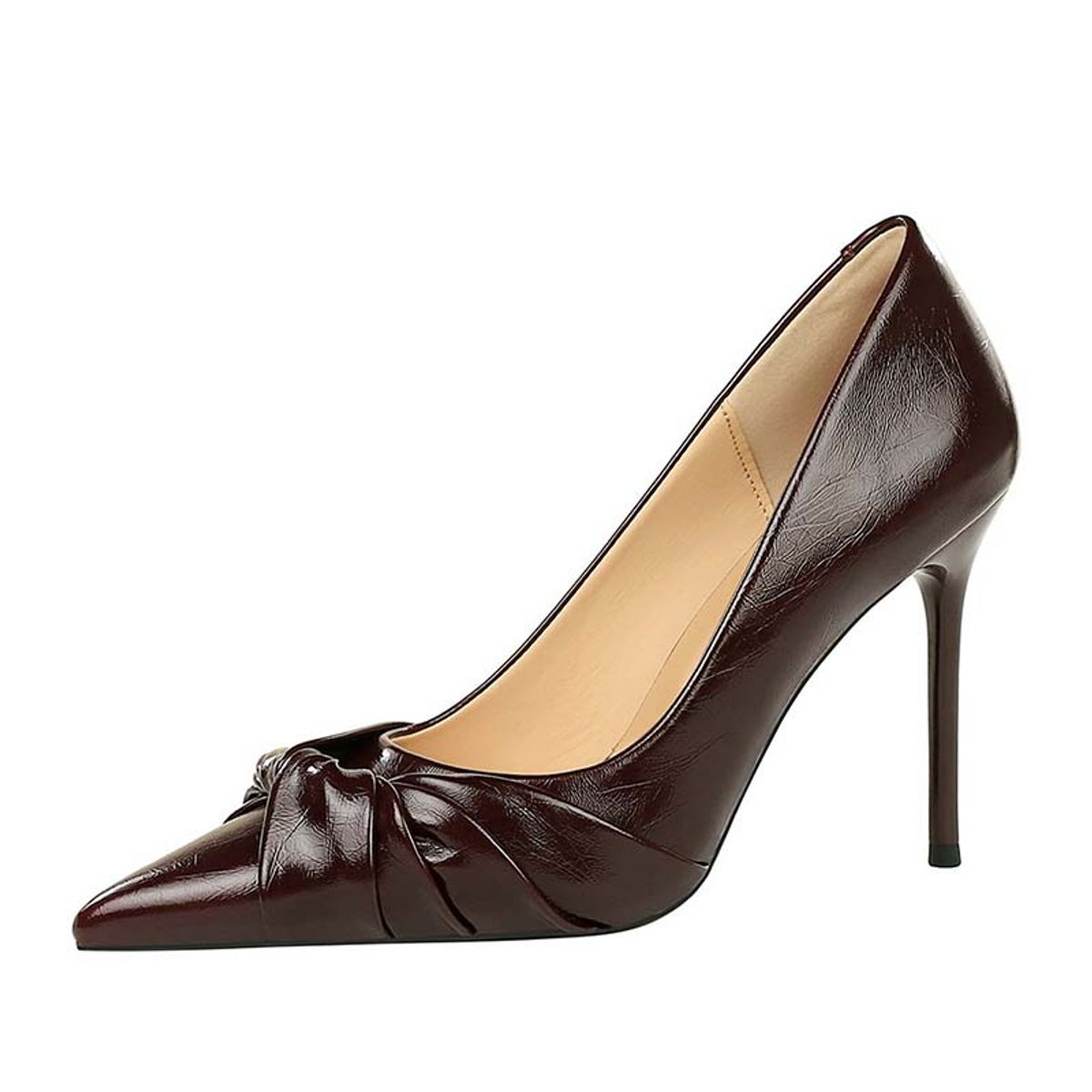 SHANDIAN - Zapato Formal Mujer  Beige