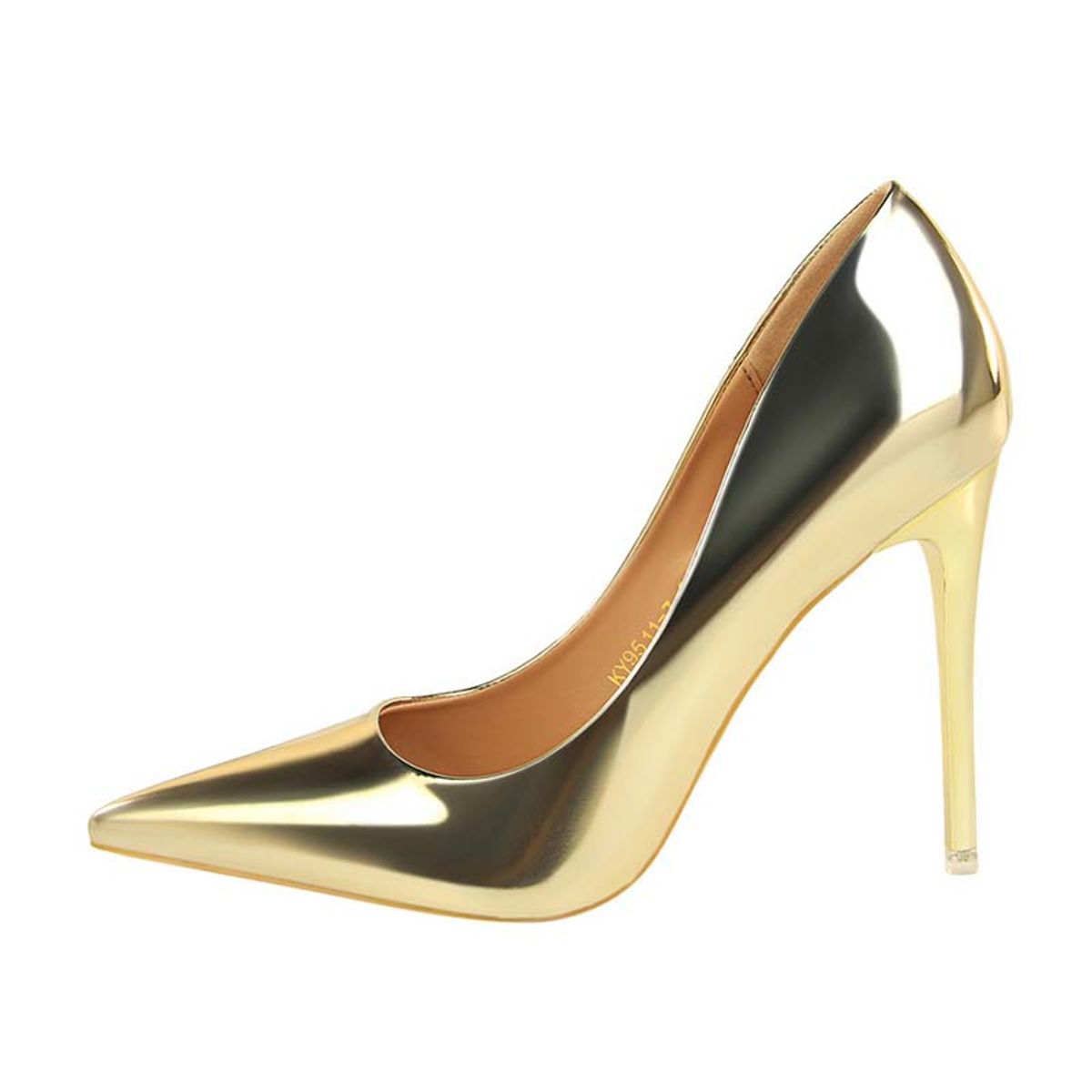 SHANDIAN - Zapato Formal Mujer  Plateado