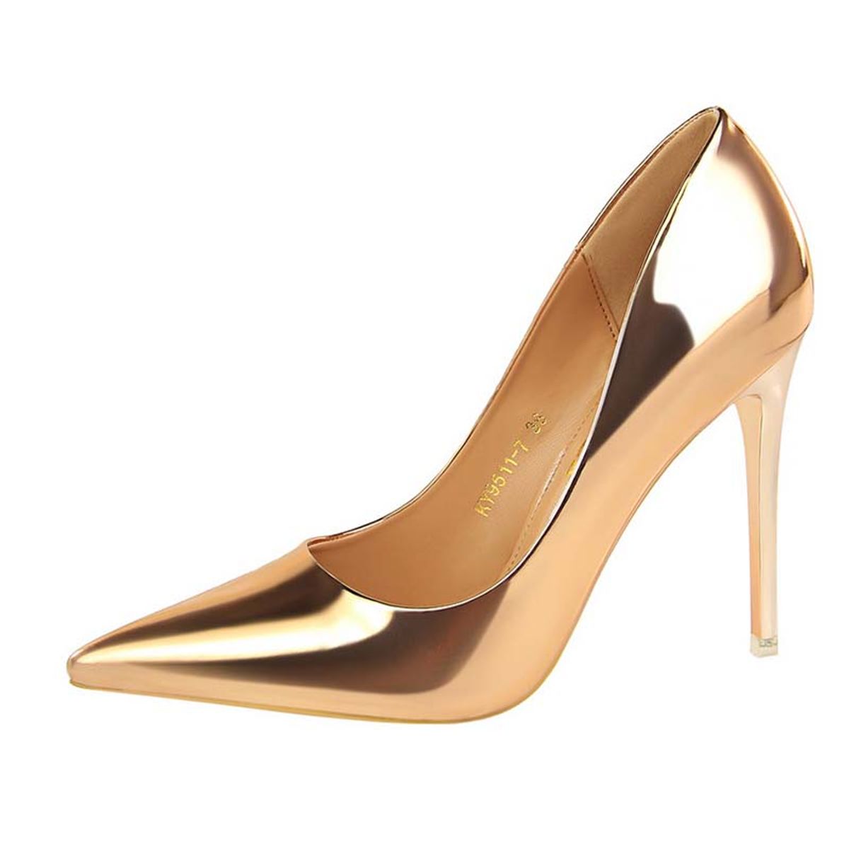 SHANDIAN - Zapato Formal Mujer  Plateado