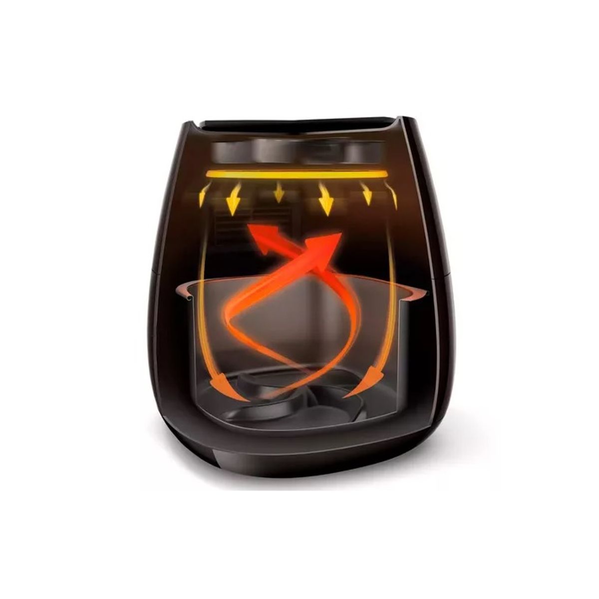 PHILIPS - Freidora de Aire Philips 1425W Modelo HD9218