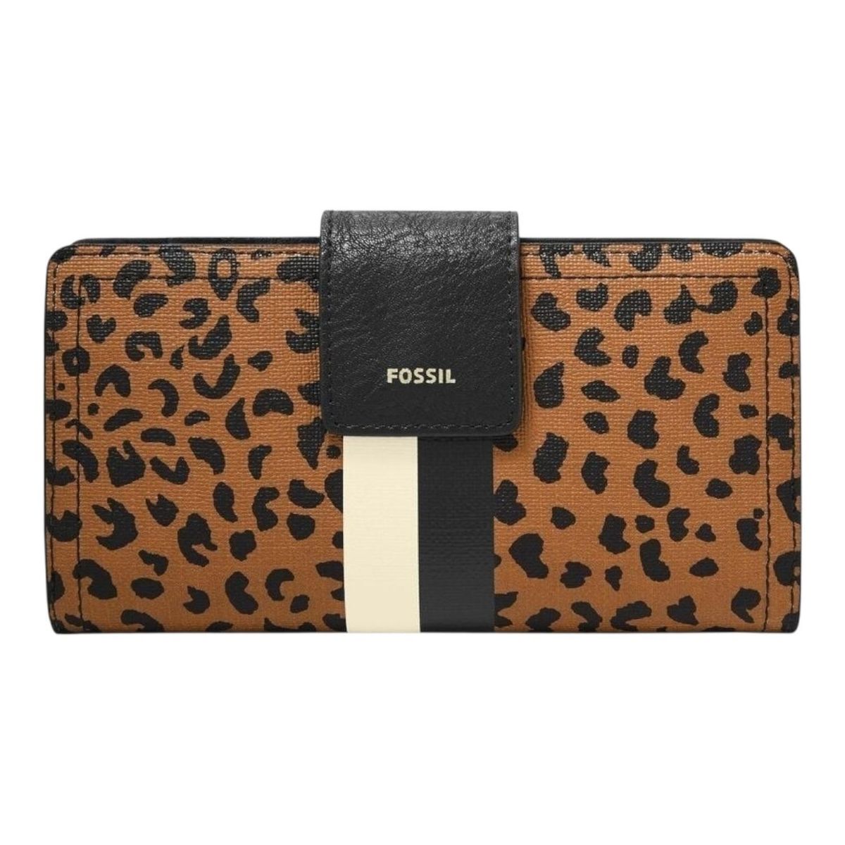 FOSSIL - Billetera Mujer Fossil Logan Cheetah SL6353989