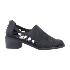 HERIEL - Zapato Negro Bajo Mujer